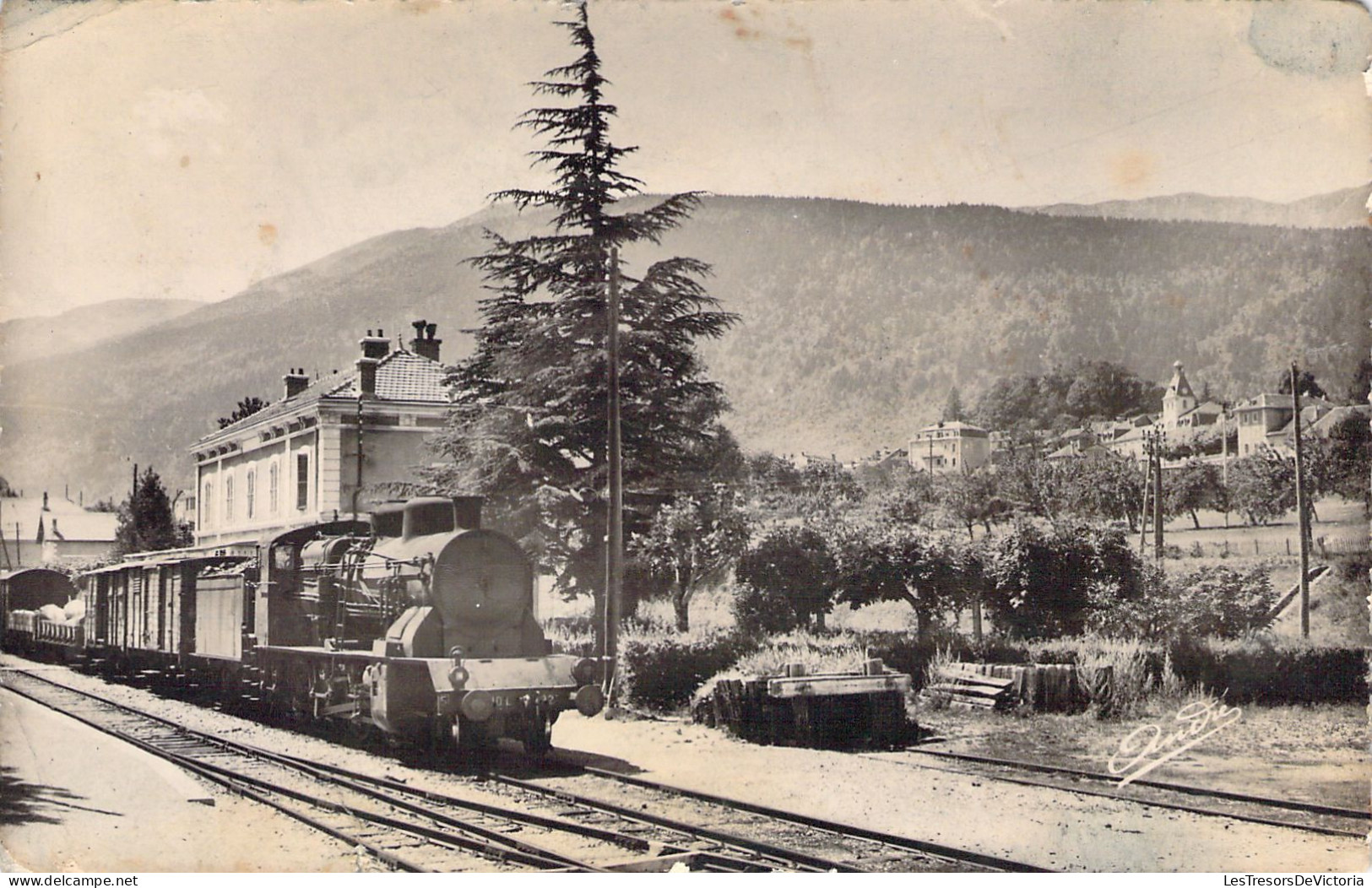 FRANCE - 01 - GEX - La Gare SNCF - Carte Postale Ancienne - Gex