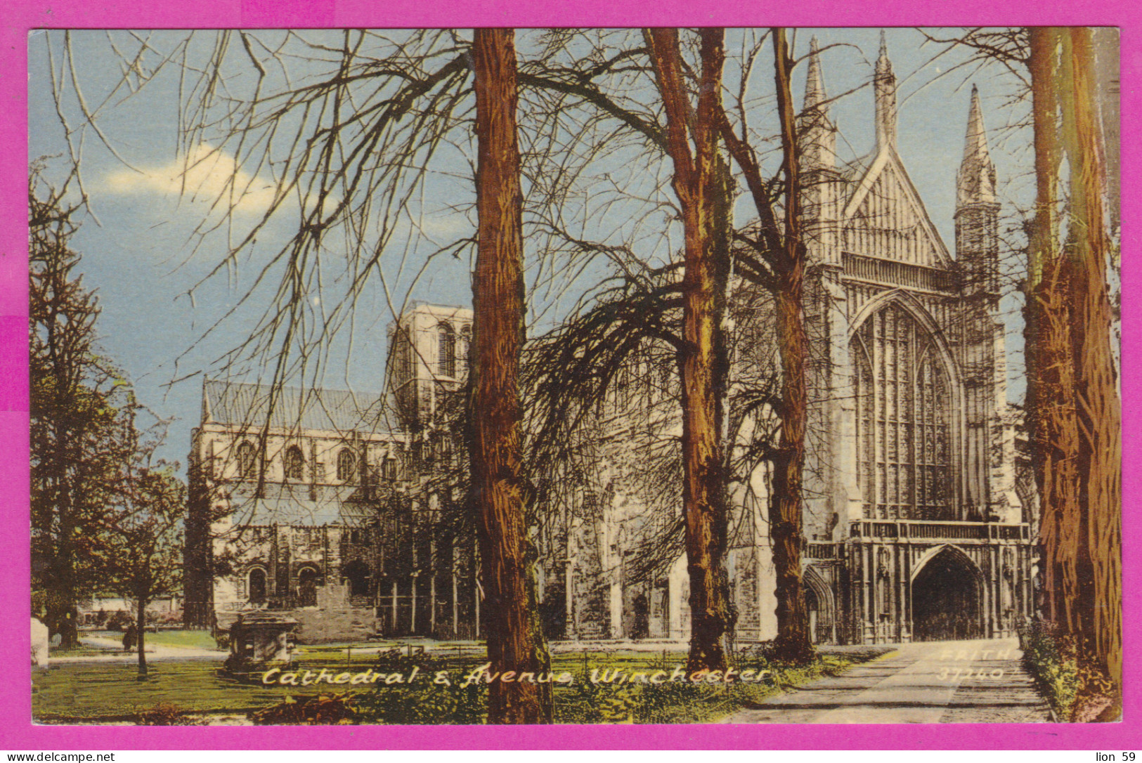 289880 / United Kingdom - Winchester - Cathedral & Avenue Winchester 1966 PC 37240 Great Britain Grande-Bretagne - Winchester
