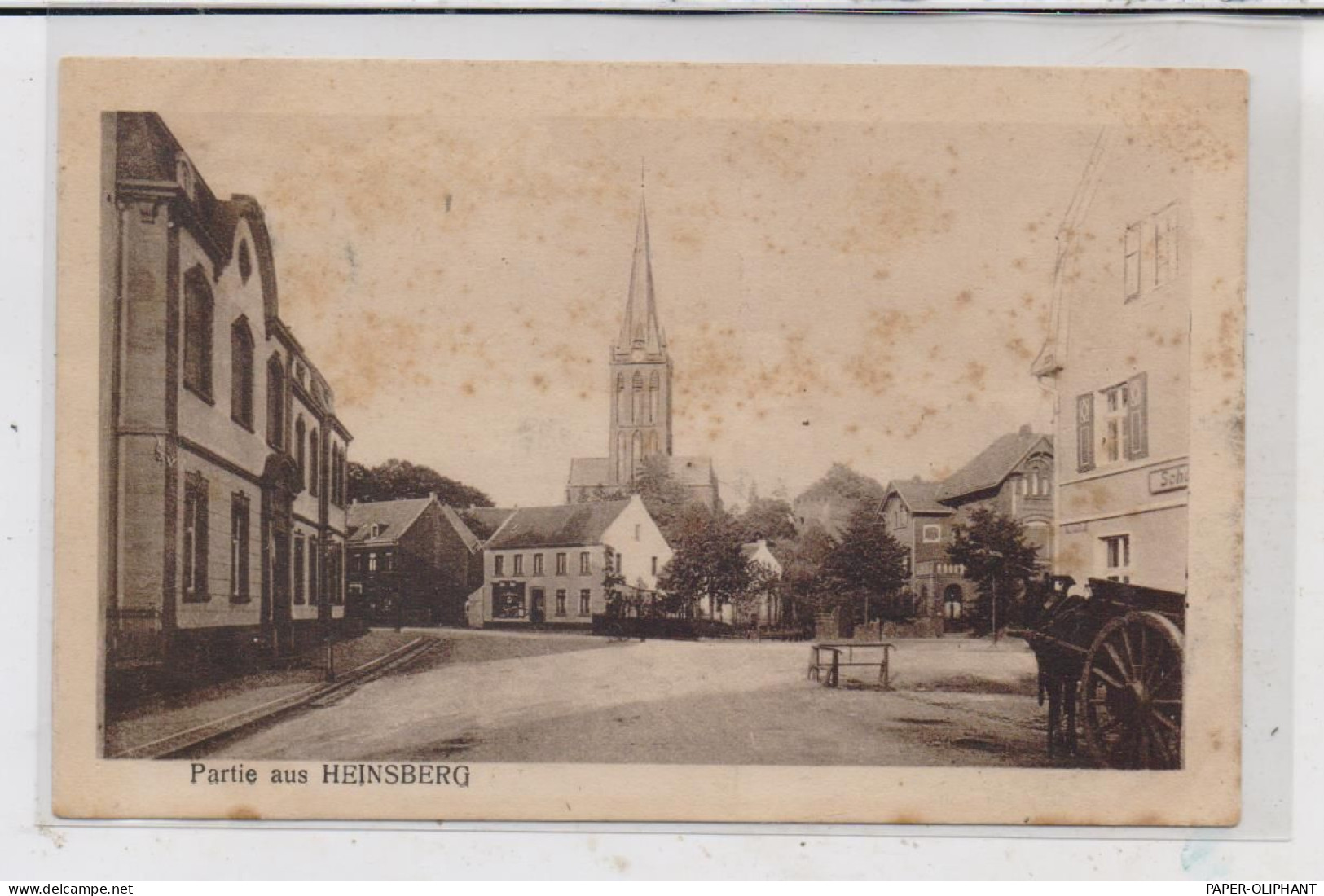5138 HEINSBERG, Strassenpartie, 1919 - Heinsberg
