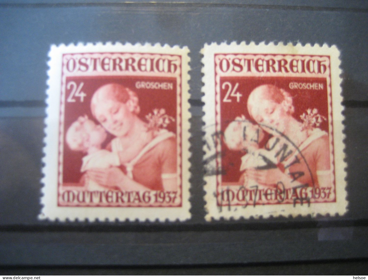 Österreich 1937- Muttertag, Mi. 638 ** Und O Gebraucht - Ungebraucht