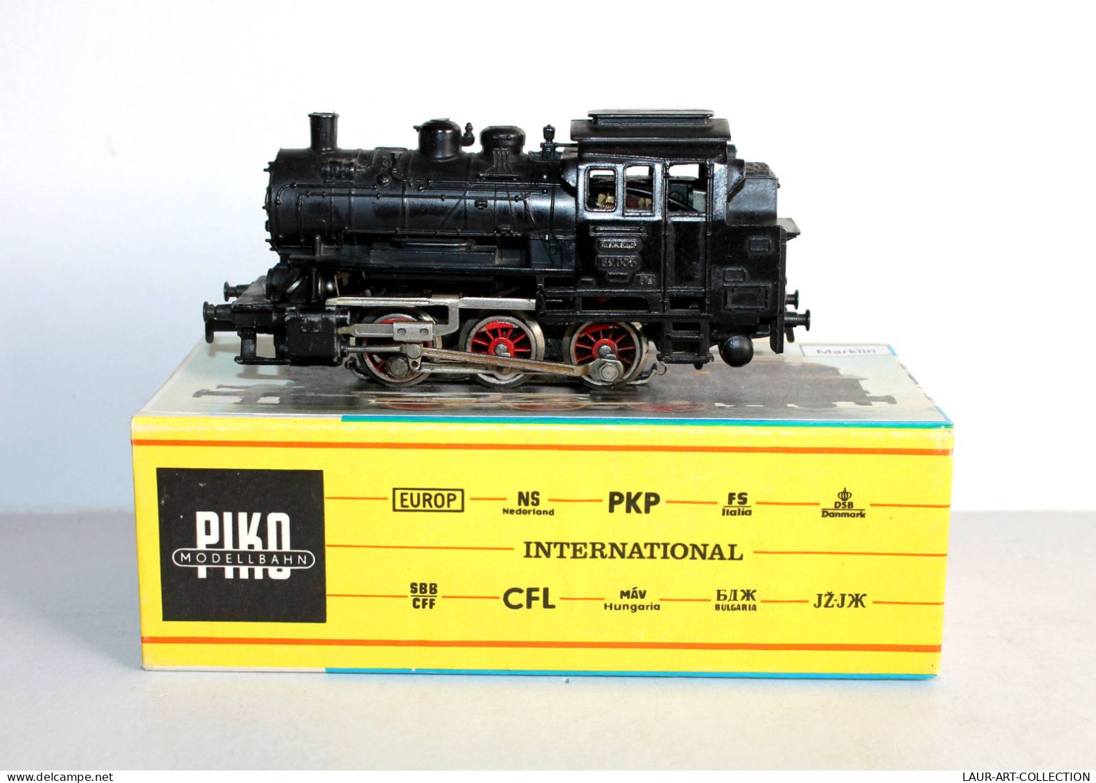 PIKO MARKLIN CM 800 89 005 ANCIEN LOCOMOTIVE VAPEUR HO / TRAIN ANCIEN MINIATURE MODÉLISME FERROVIAIRE       (1712.174) - Locomotieven