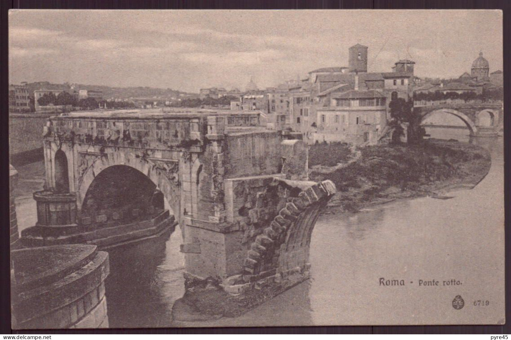 ITALIE ROMA PONTE ROTTO - Pontes