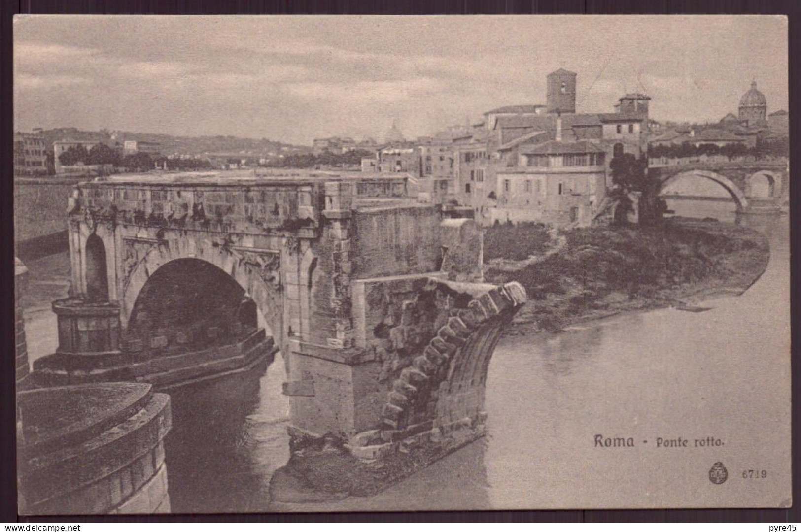 ITALIE ROMA PONTE ROTTO - Ponts