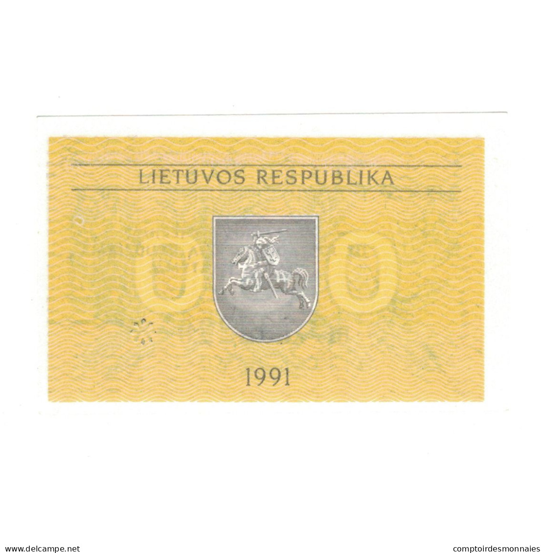 Billet, Lituanie, 0.50 Talonas, KM:31b, NEUF - Litouwen