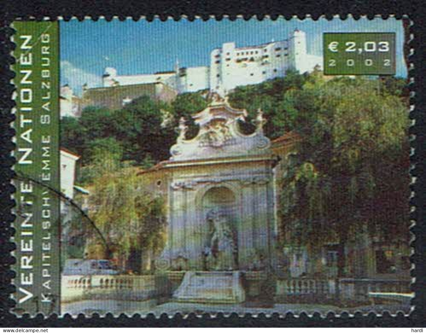 Vereinte Nationen Wien 2002, MiNr 356, Gestempelt - Used Stamps