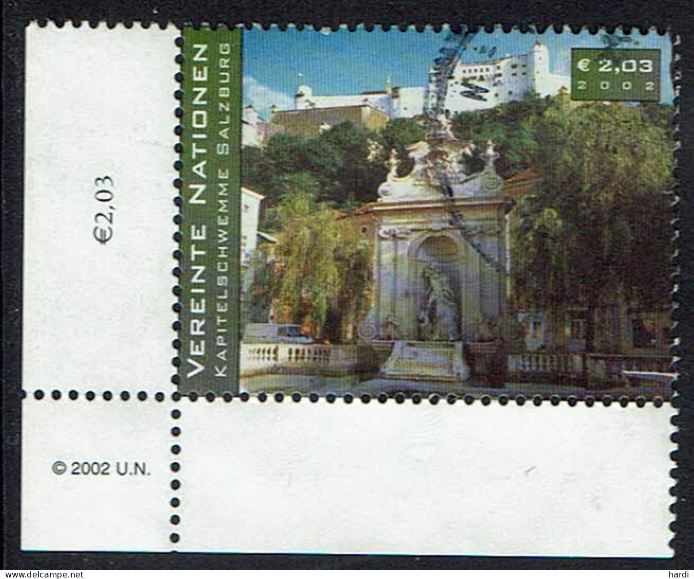 Vereinte Nationen Wien 2002, MiNr 356, Gestempelt - Used Stamps