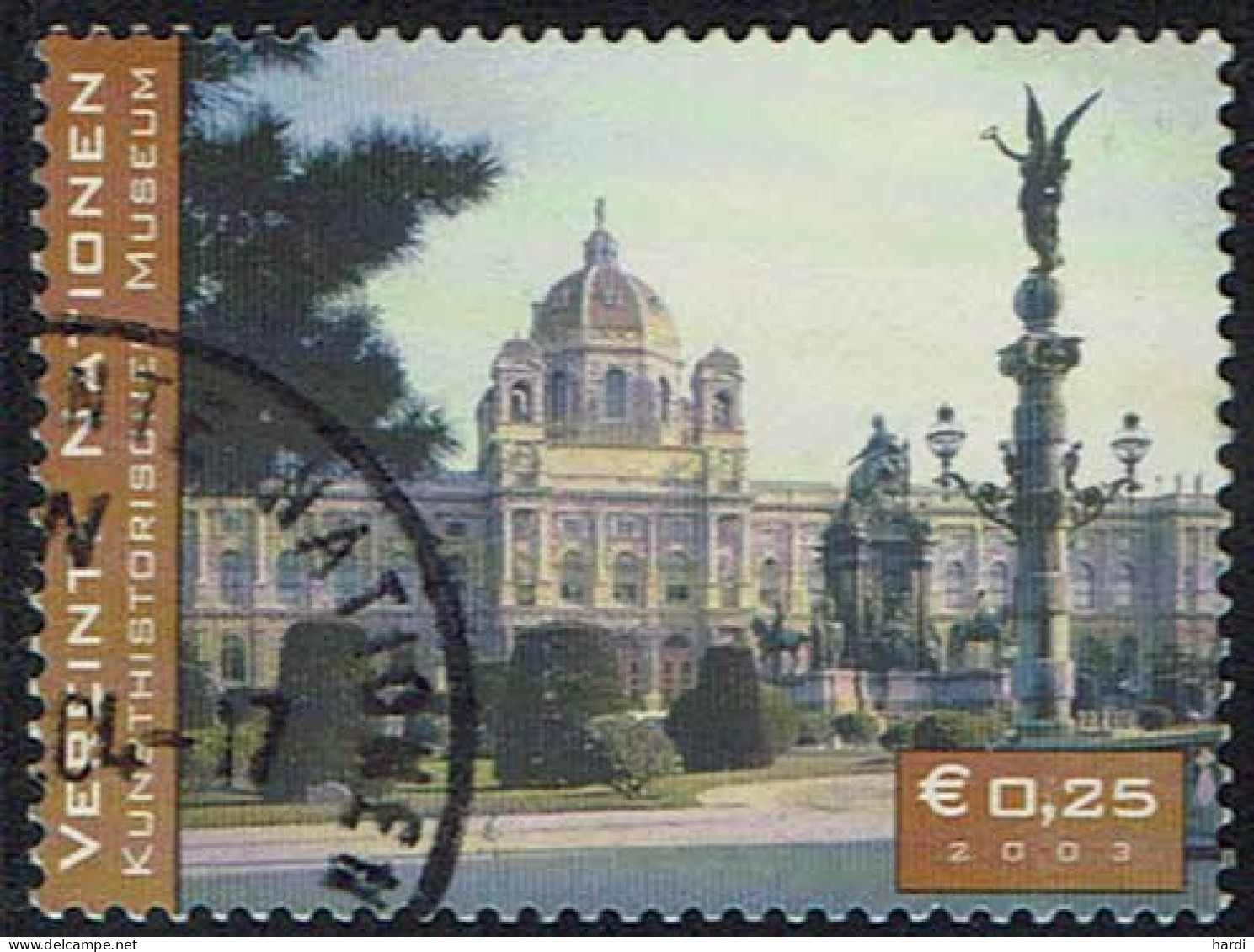 Vereinte Nationen Wien 2003, MiNr 387, Gestempelt - Used Stamps