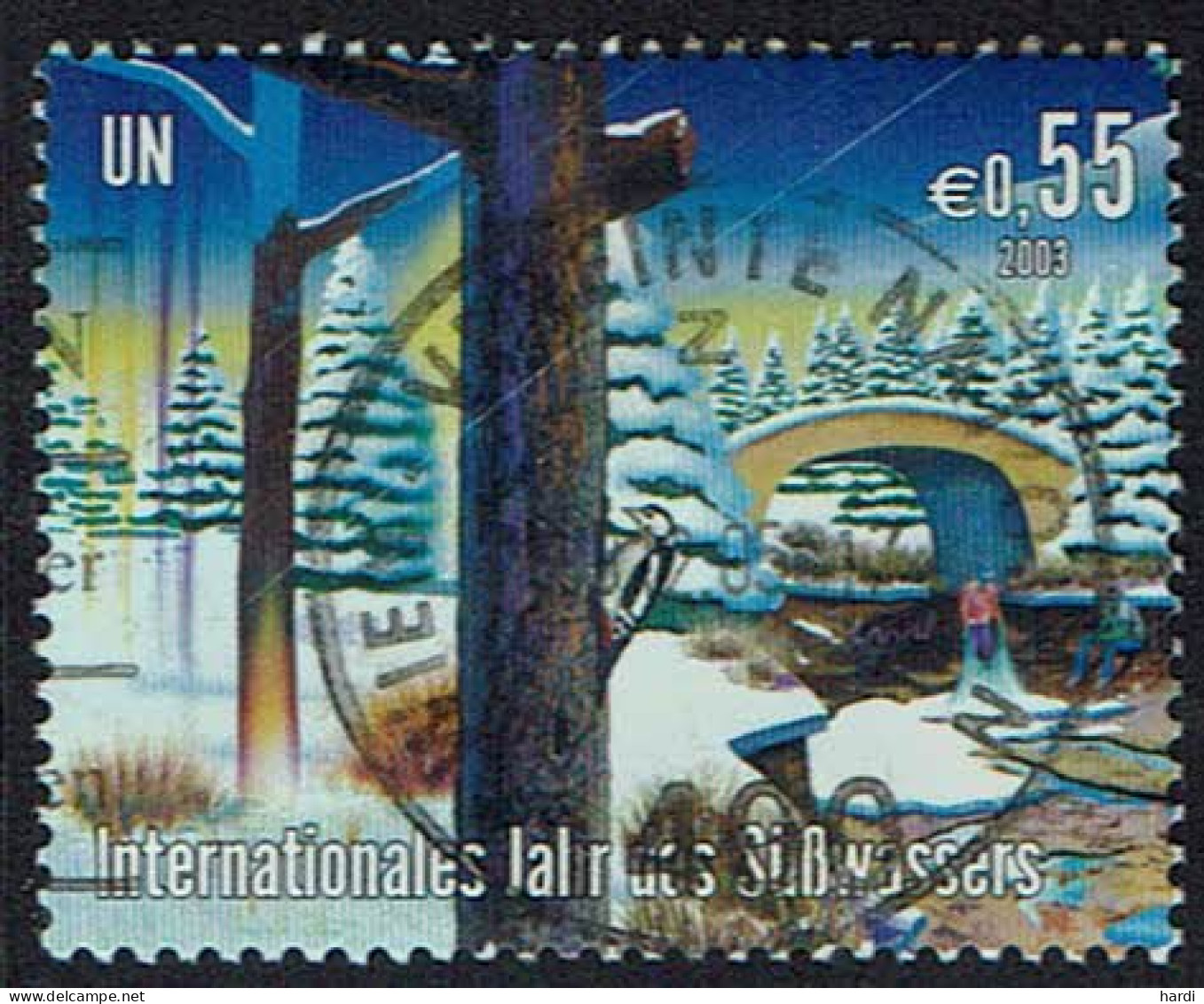 Vereinte Nationen Wien 2003, MiNr 393,gestempelt - Used Stamps