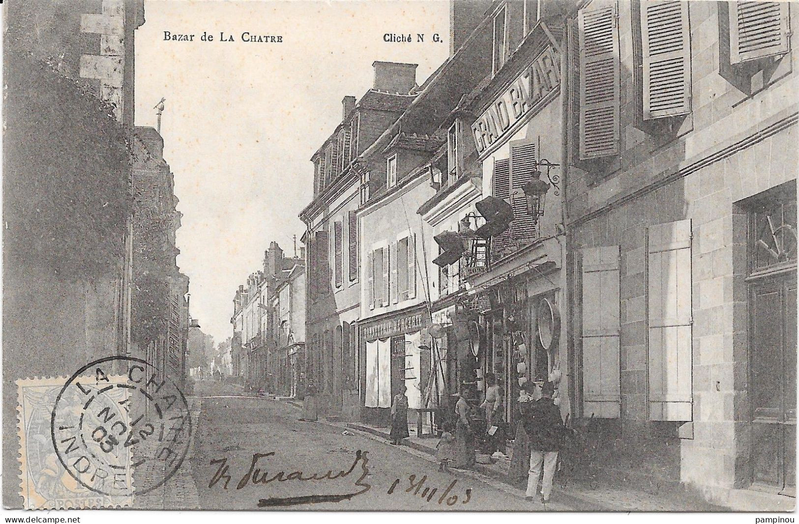 36 LA CHATRE - Bazar De La Chatre - Commerce - La Chatre