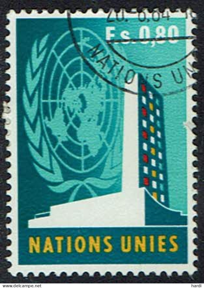 Vereinte Nationen Genf 1970, MiNr.: 12, Gestempelt - Oblitérés