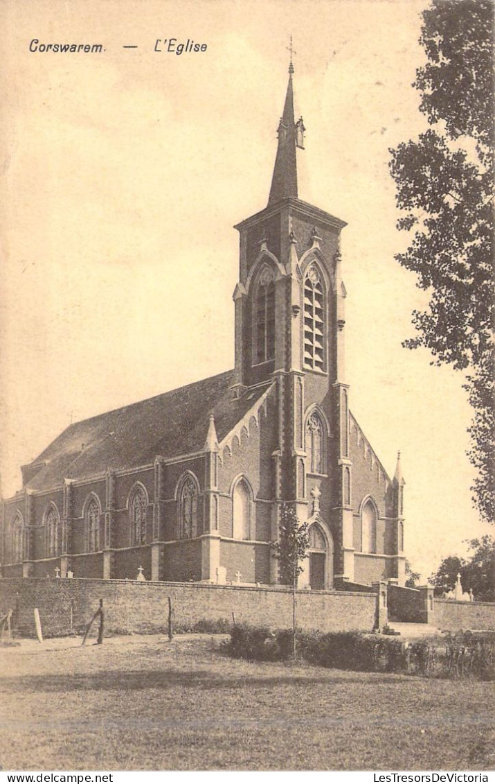 BELGIQUE - Corswarem - L'Eglise - Carte Postale Ancienne - Otros & Sin Clasificación