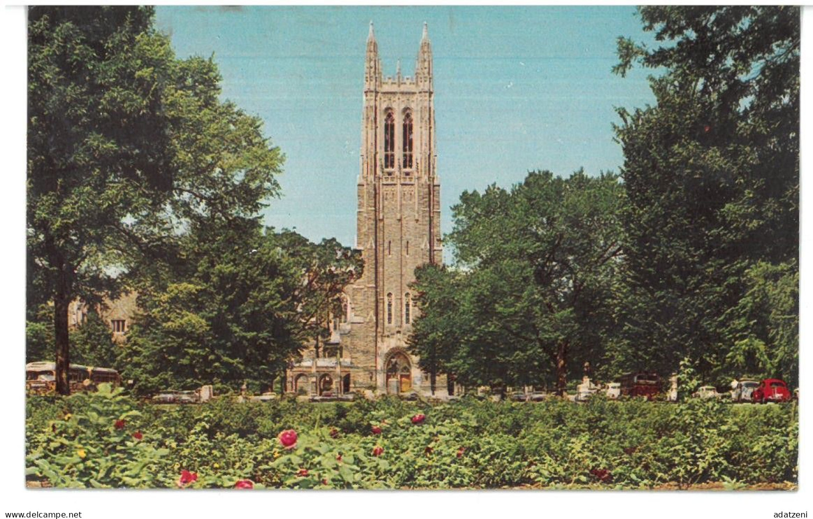 BR3913 U.S.A. North Carolina Durham Duke University Viaggiata 1968 Verso Roma - Durham