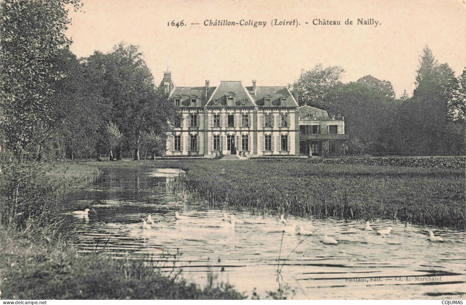 45 - CHATILLON COLIGNY - S12710 - Château De Nailly - L1 - Chatillon Coligny