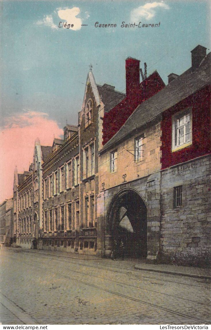 BELGIQUE - Liège - Caserne Saint-Laurent - Carte Postale Ancienne - Sonstige & Ohne Zuordnung