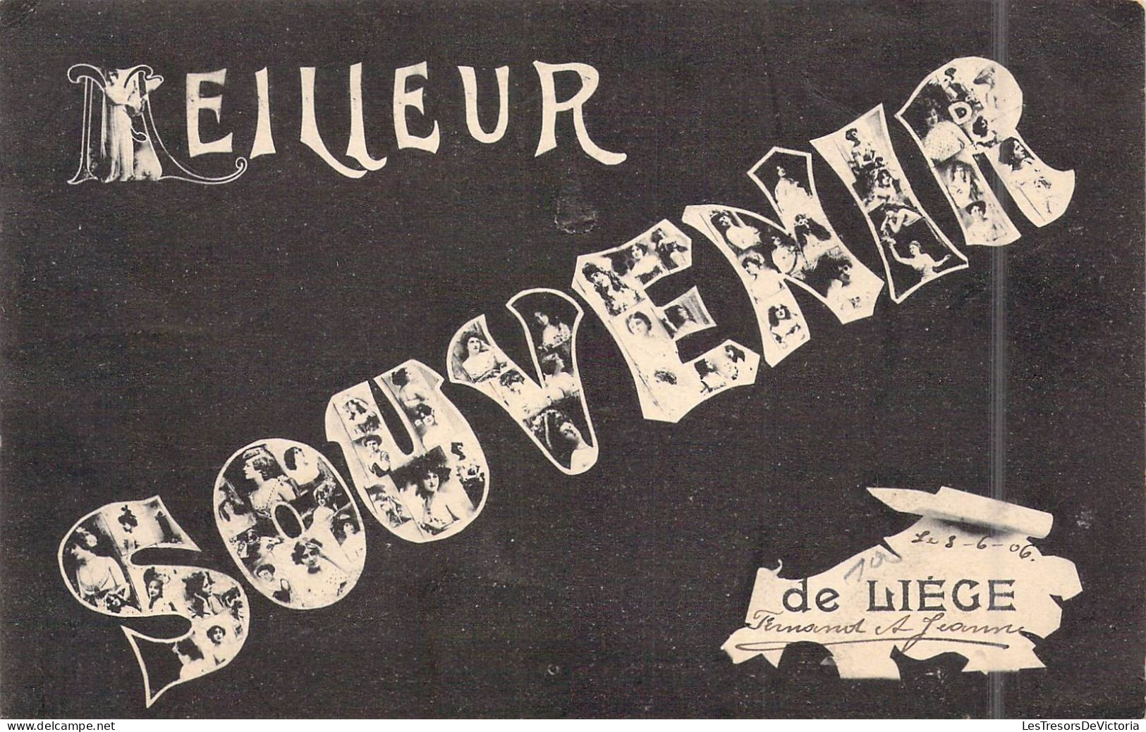 BELGIQUE - Liège - Meilleur Souvenir De Liège - Carte Postale Ancienne - Autres & Non Classés