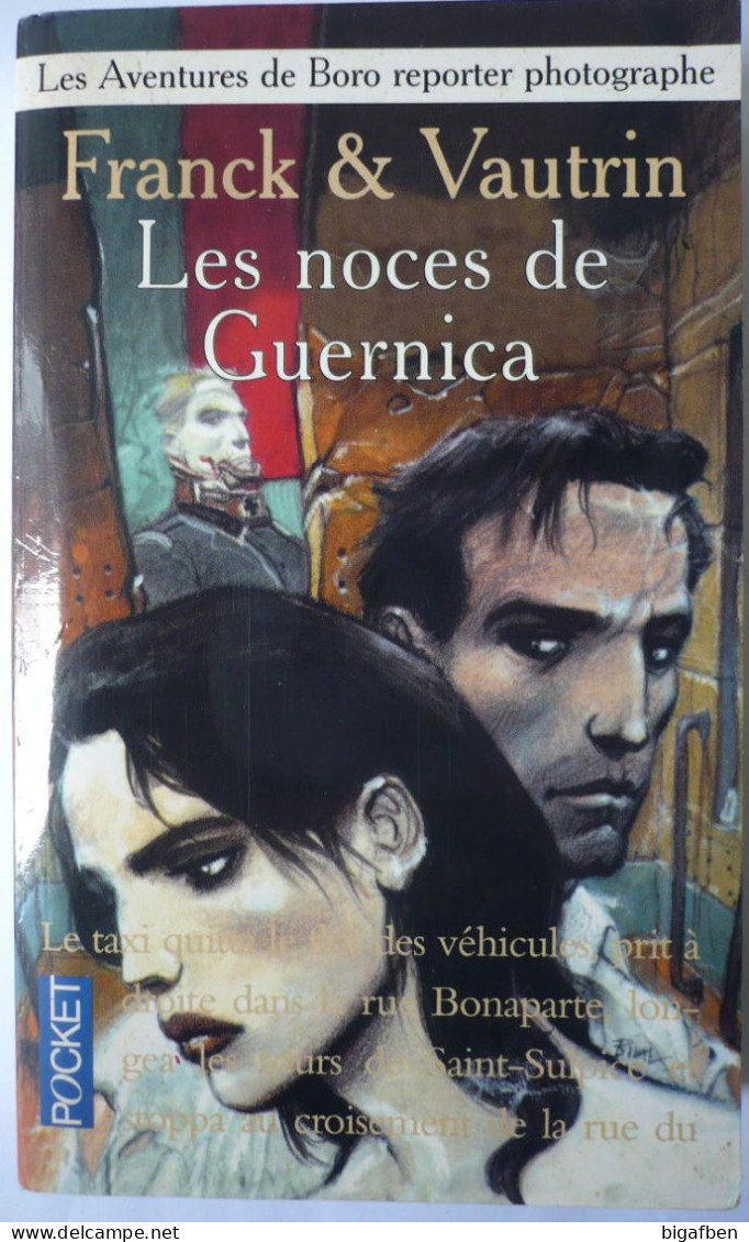 BILAL (couverture) Franck & Vautrin : LES NOCES DE GUERNICA / POCKET Fayard 1994 Rééd 1995 / Bon état - Bilal