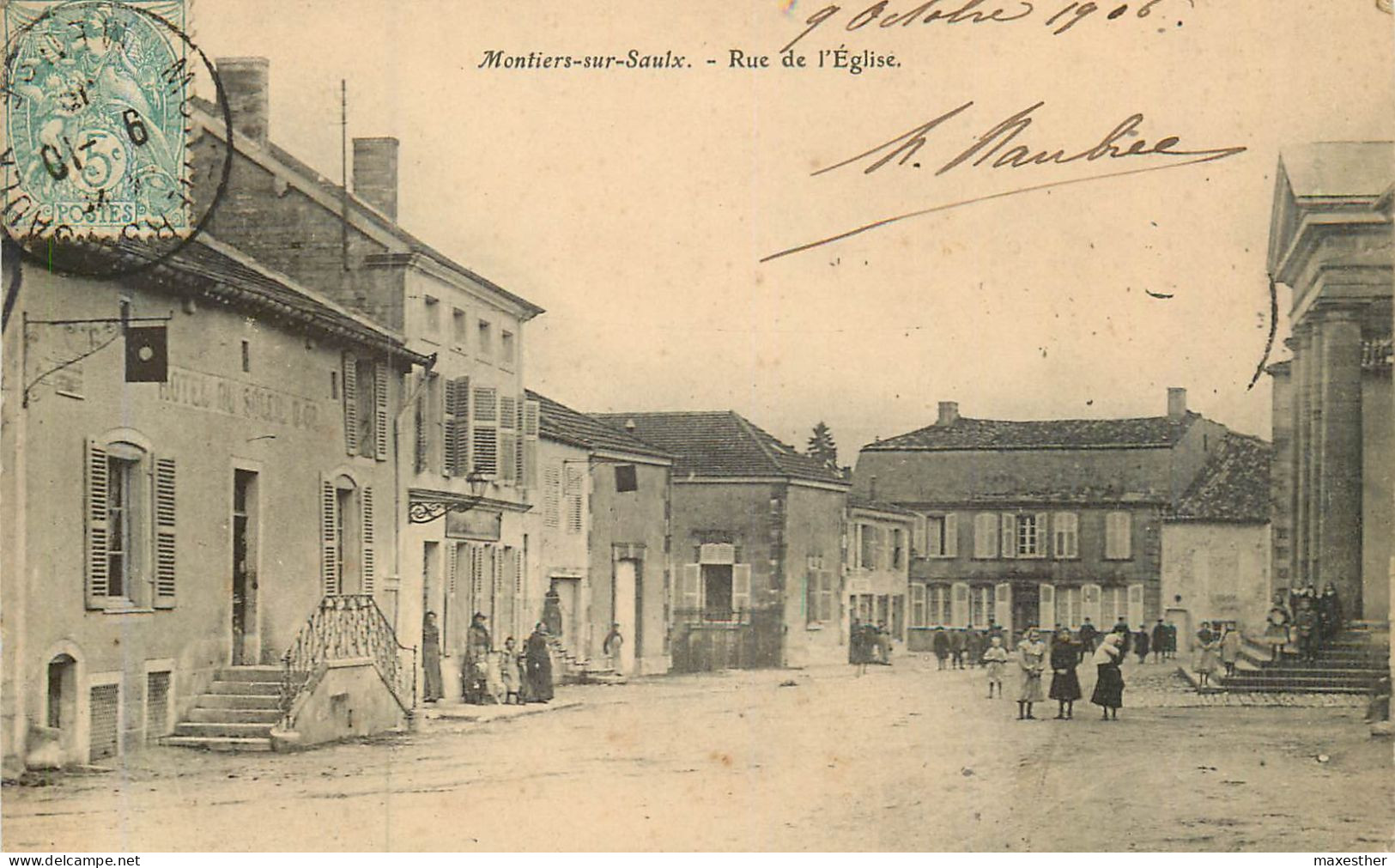 MONTIERS SUR  SAULX Rue De L'église - Montiers Sur Saulx