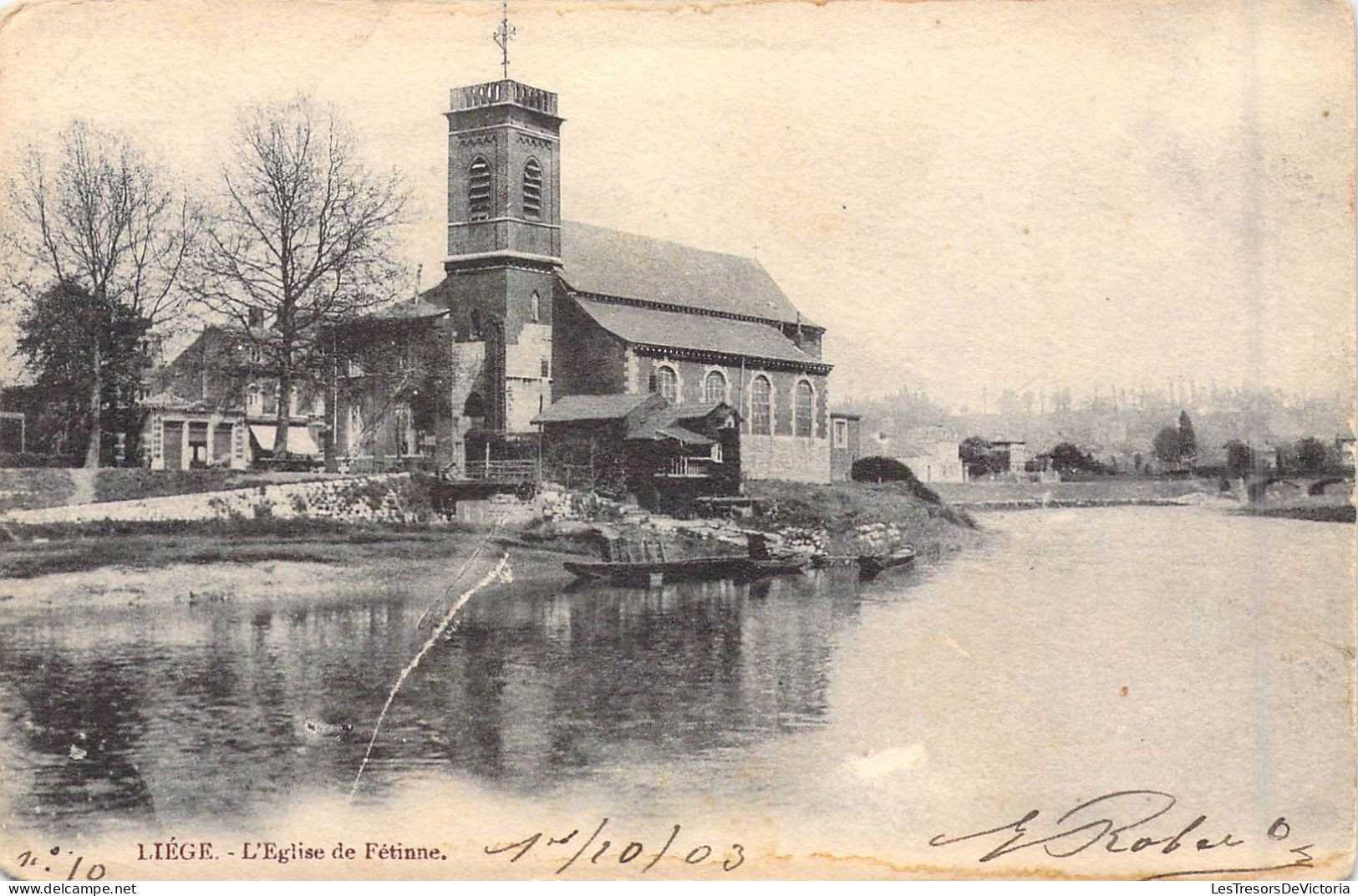 BELGIQUE - Liège - L'Eglise De Fétinne - Carte Postale Ancienne - Andere & Zonder Classificatie