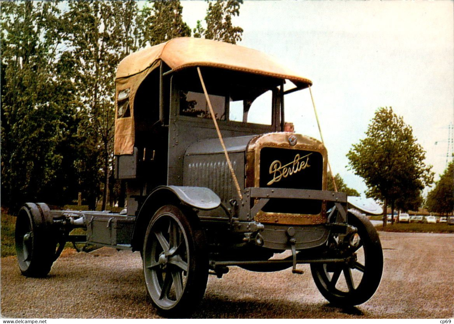 Carte Postale Moderne Camion Berliet Type CBA Année 1917 ... Camiónトラック Véhicule Veicolo 车辆 Vehículo 車両 TB.Etat - Vrachtwagens En LGV