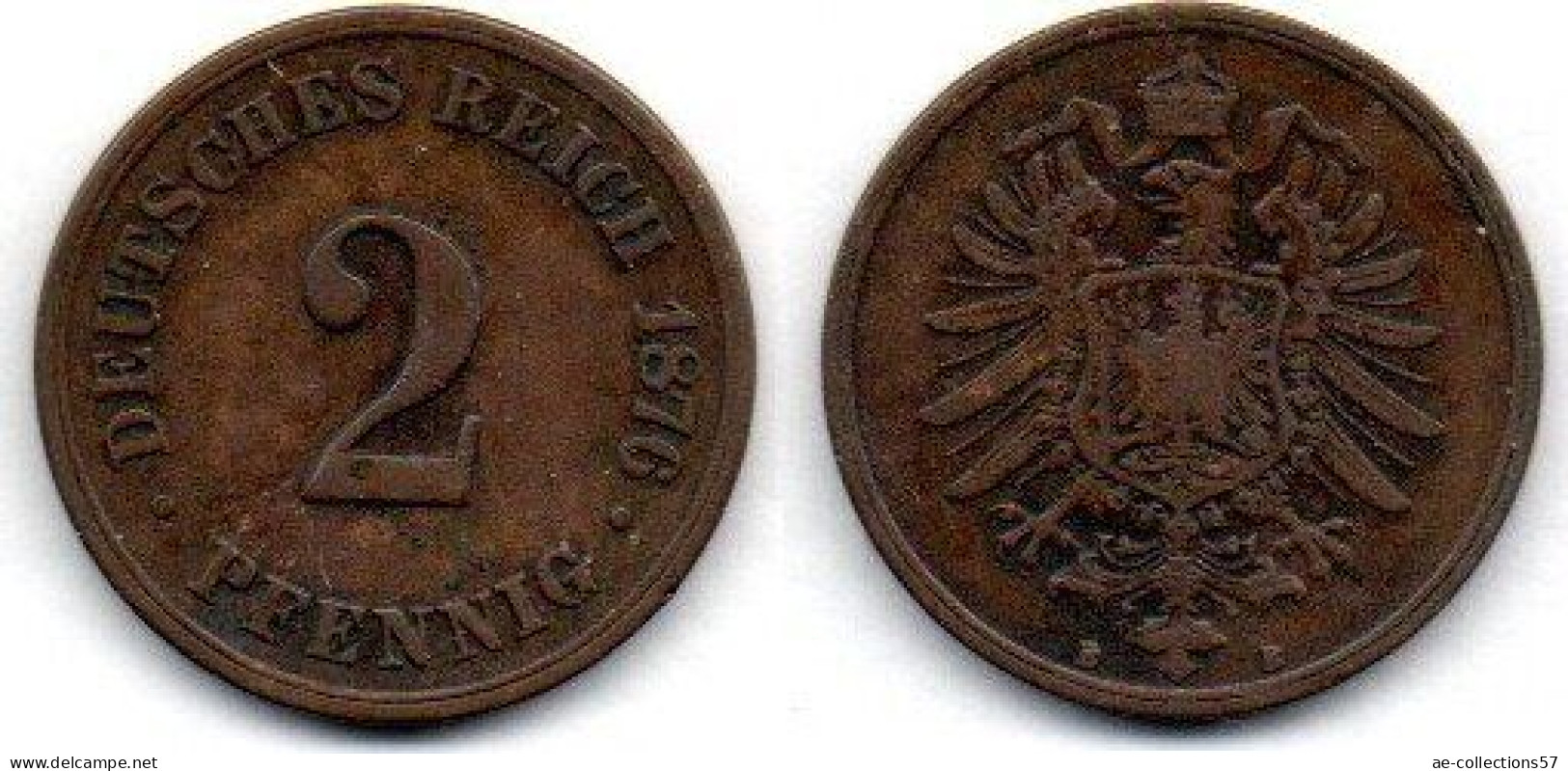 MA 21742 Allemagne - Deutschland - Germany 2 Pfennig 1905 F SUP - 2 Pfennig