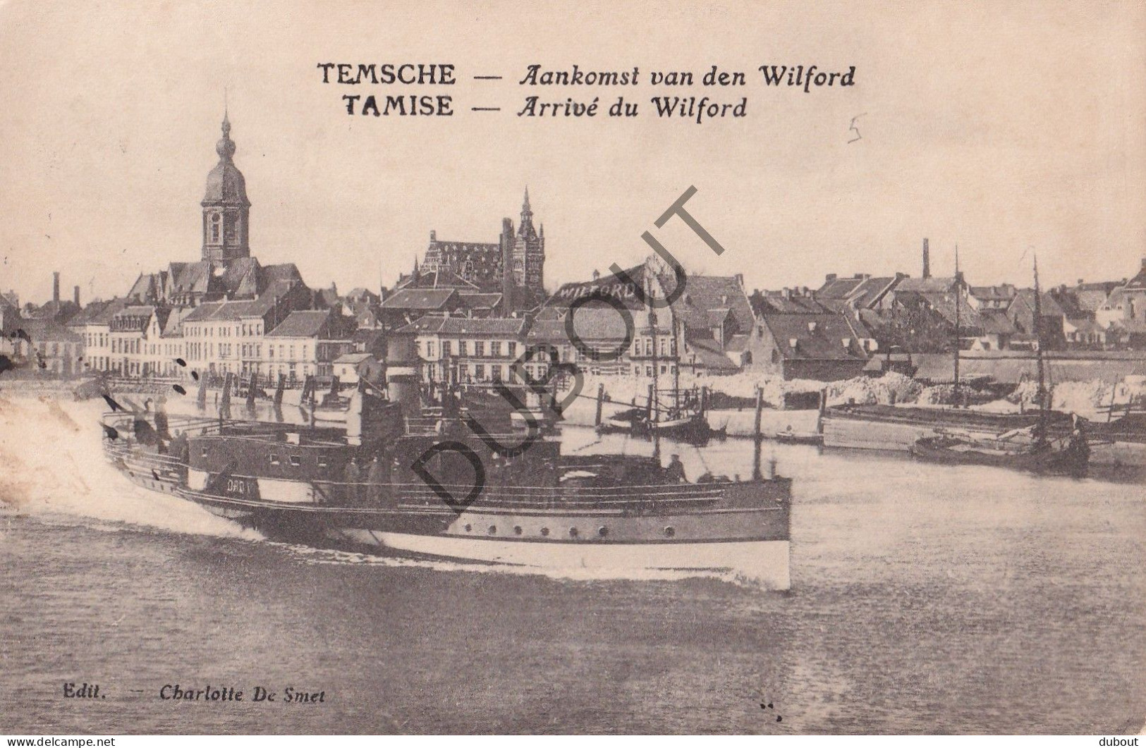 Postkaart/Carte Postale - Temse - Aankomst Van Den Wilford  (C3846) - Temse