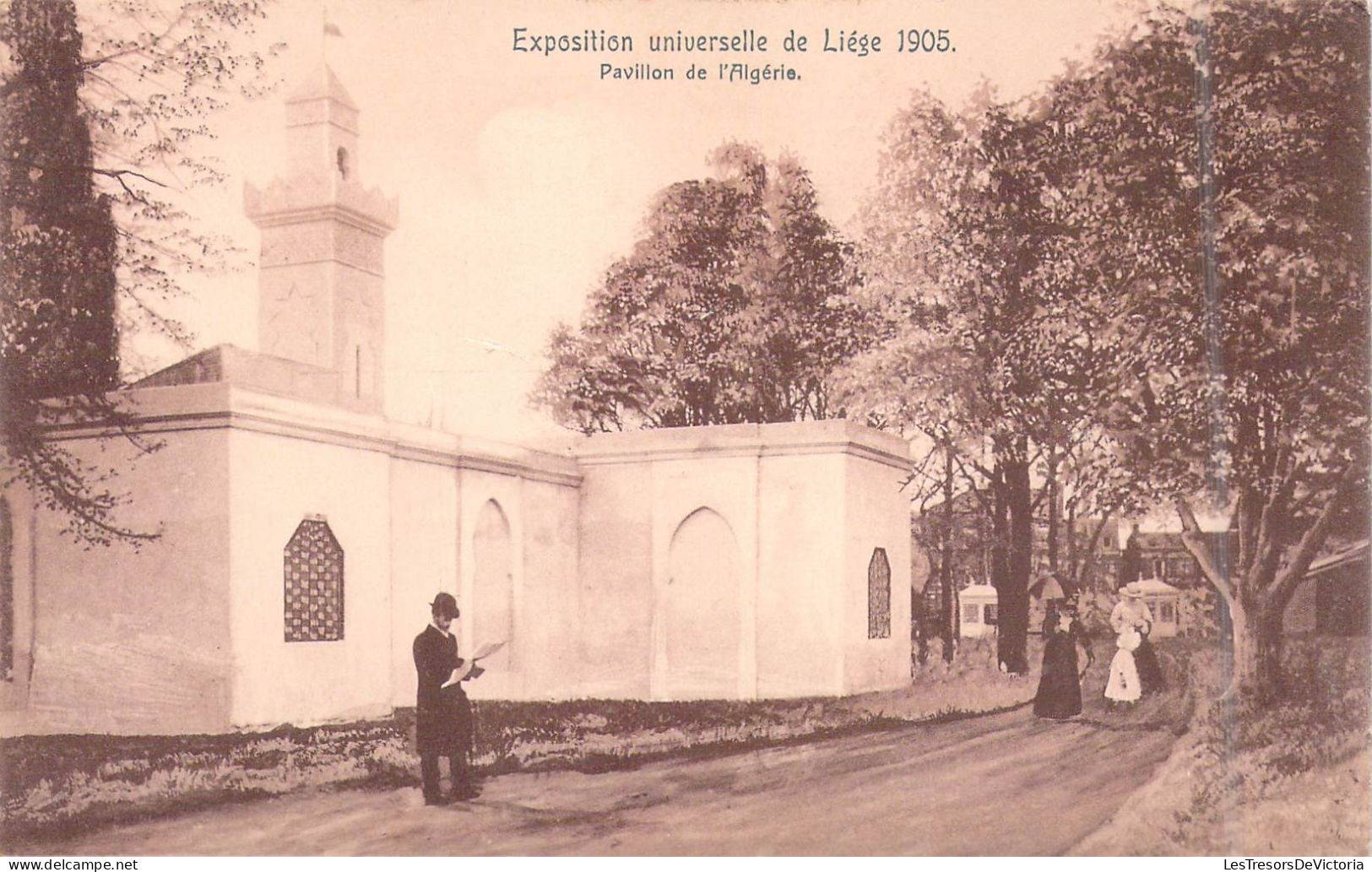 BELGIQUE - Exposition Universelle De Liège 1905 - Pavillon De L'Algérie - Carte Postale Ancienne - Other & Unclassified