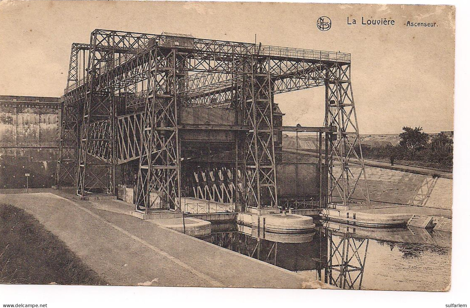 Carte Postale. LA LOUVIERE. Ascenseur - La Louvière