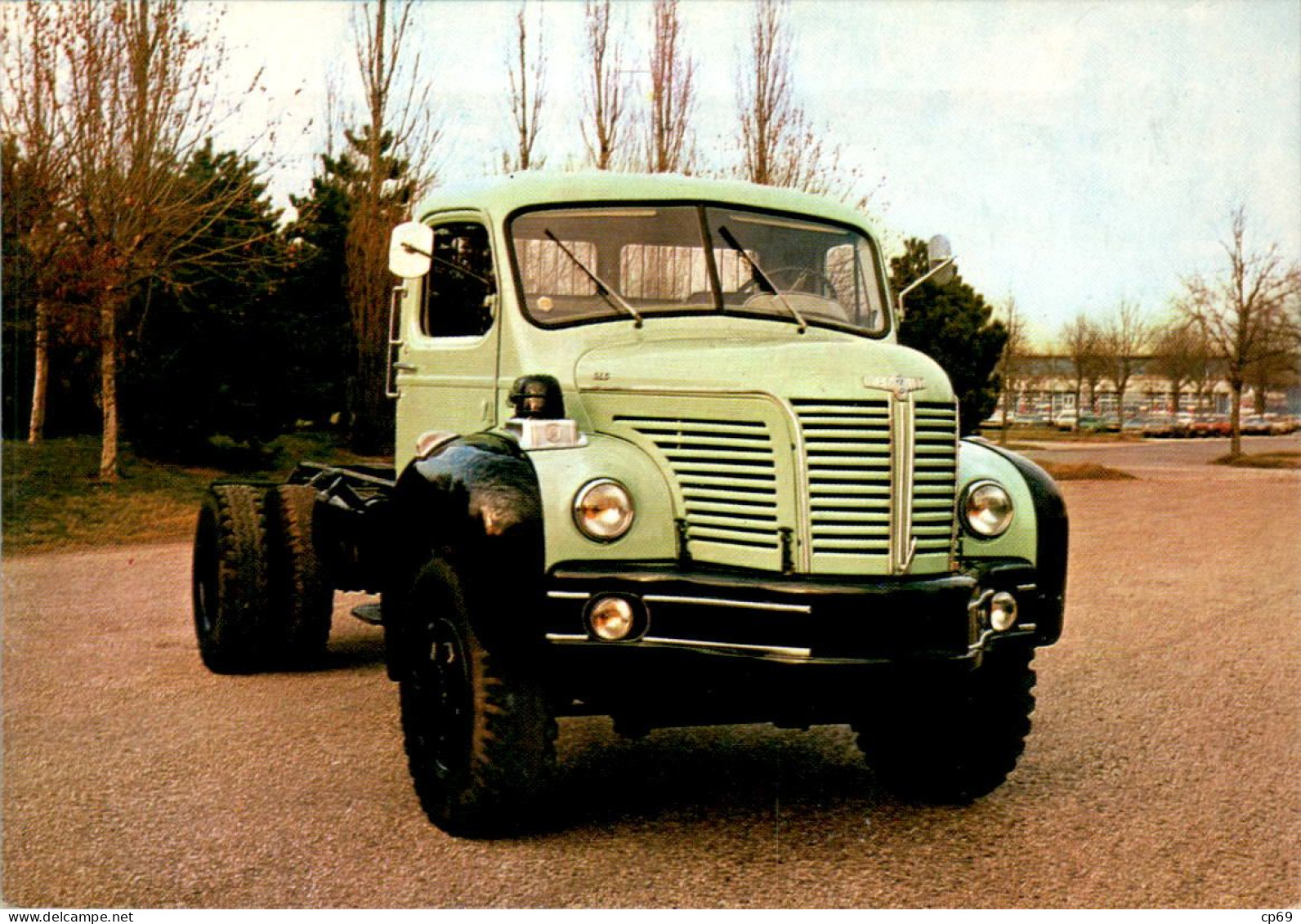 Carte Postale Moderne Camion Berliet Type GLC 8 R 4x4 Année 1958 ... Camiónトラック Véhicule Veicolo 车辆 Vehículo 車両 TB.Etat - Vrachtwagens En LGV