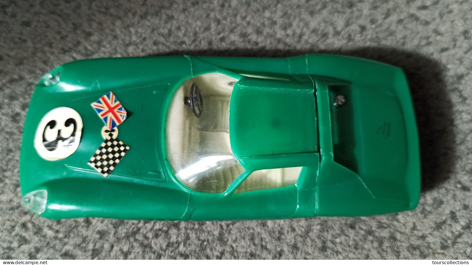 Vintage 1/32 Seeko Ferrari 250 Le Mans 24H Friction Jouet Voiture Hong Kong N° 606 - Massstab 1:32