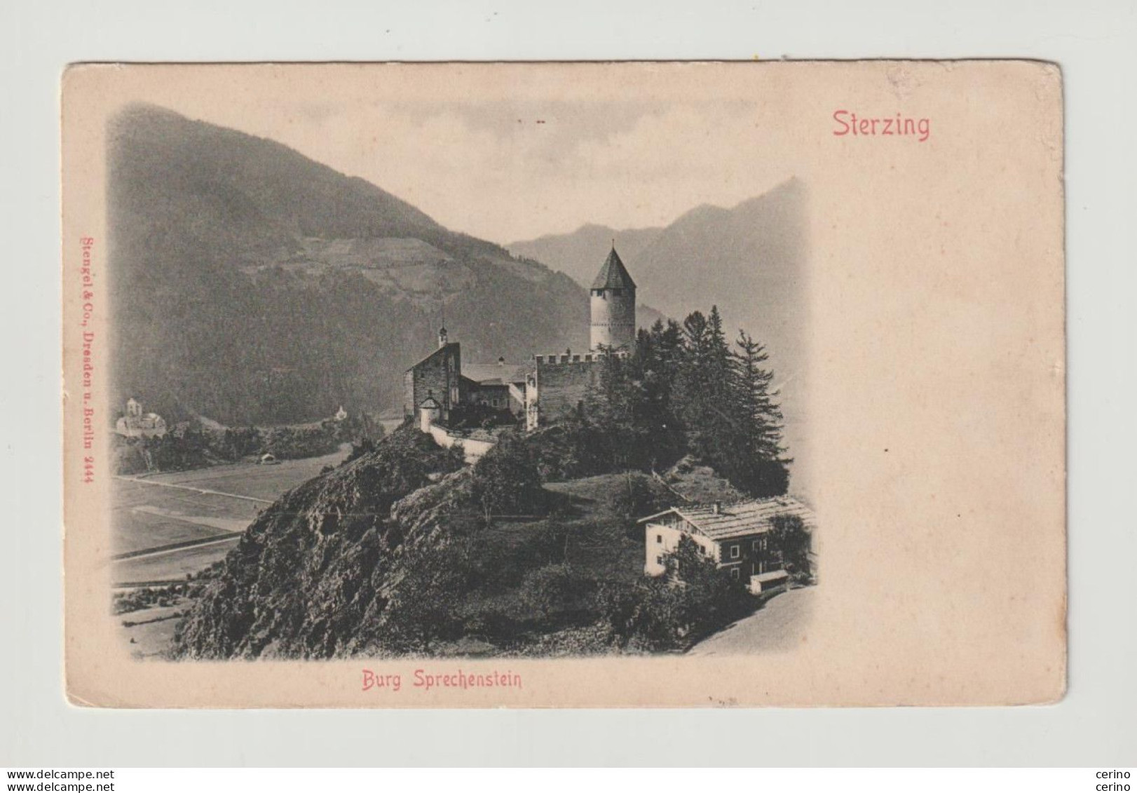 STERZING:  BURG  SPRECHENSTEIN  -  PHOTO  -  " K.u.K. Permanenter  Krankenzug Nr. 40 "  -  KLEINFORMAT - Santé