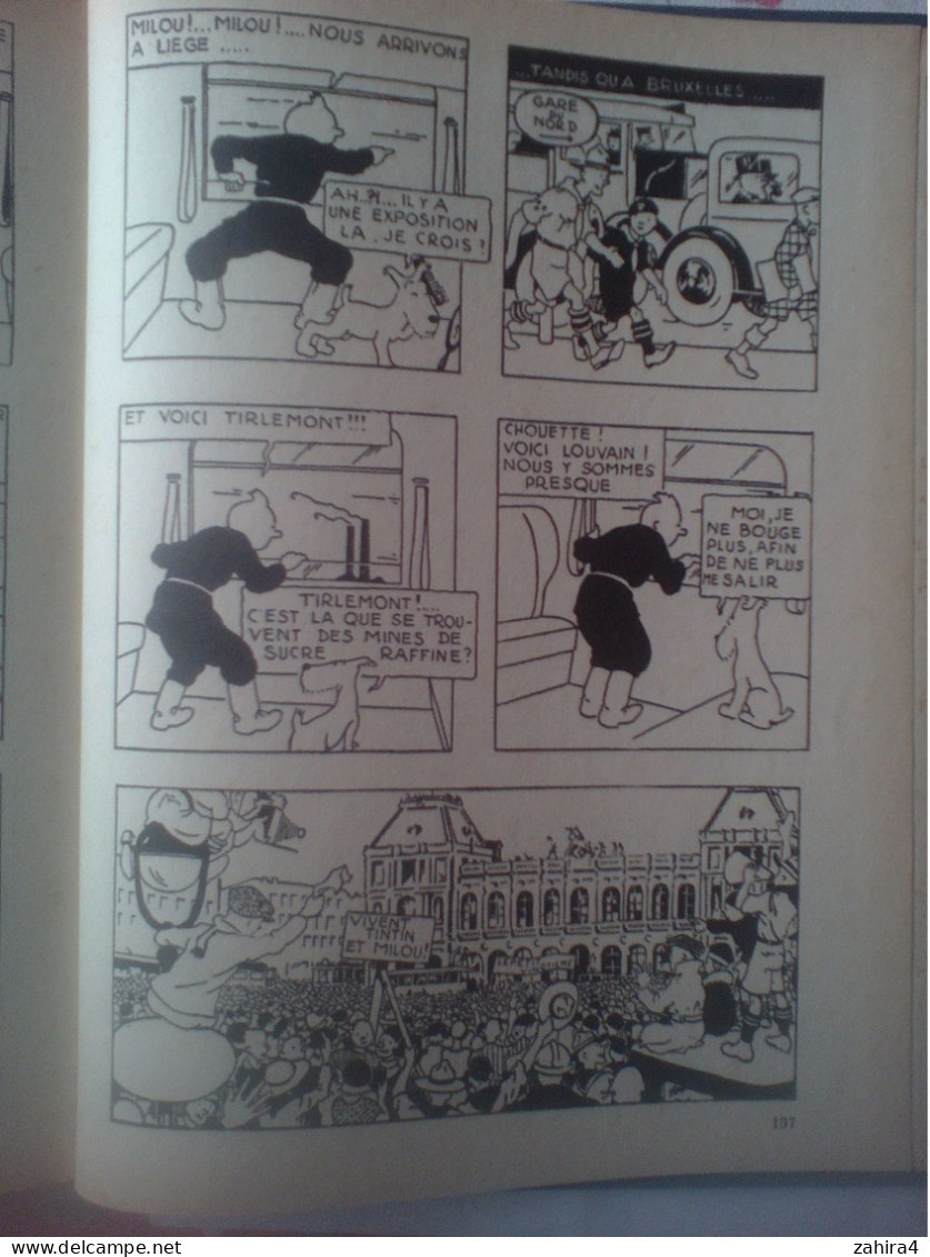 France Loisir - Tintin Reporter Du Petit Vintieme Au Pays Des Soviet - Hergé Autorisation Casterman Imp Belgique - Hergé