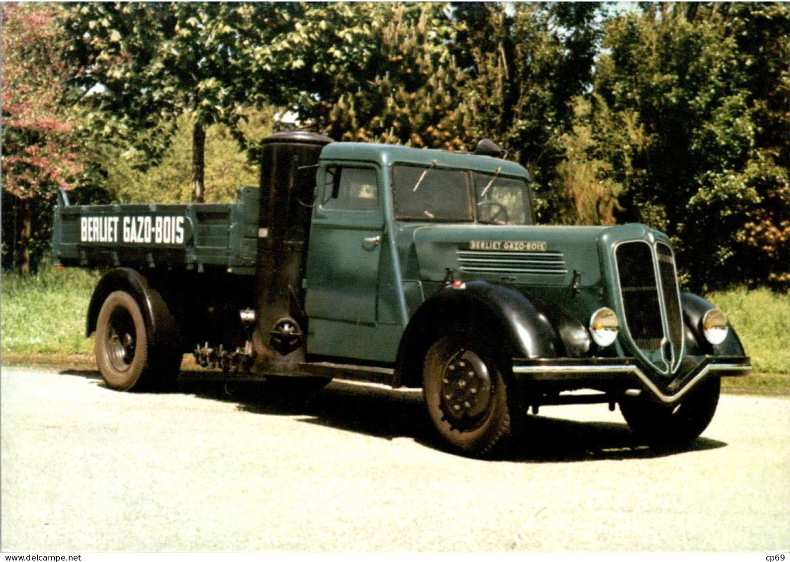 Carte Postale Moderne Camion Berliet Type VDAN. G Année 1938 ... Camiónトラック Véhicule Veicolo 车辆 Vehículo 車両 TB.Etat - Camion, Tir