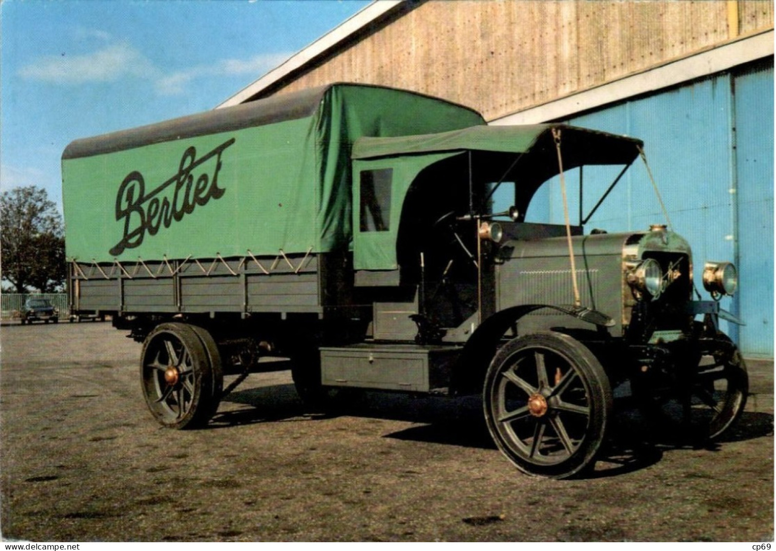 Carte Postale Moderne Camion Berliet Type C.B.A. Année 1914 ... Camiónトラック Véhicule Veicolo 车辆 Vehículo 車両 TB.Etat - Camión & Camioneta