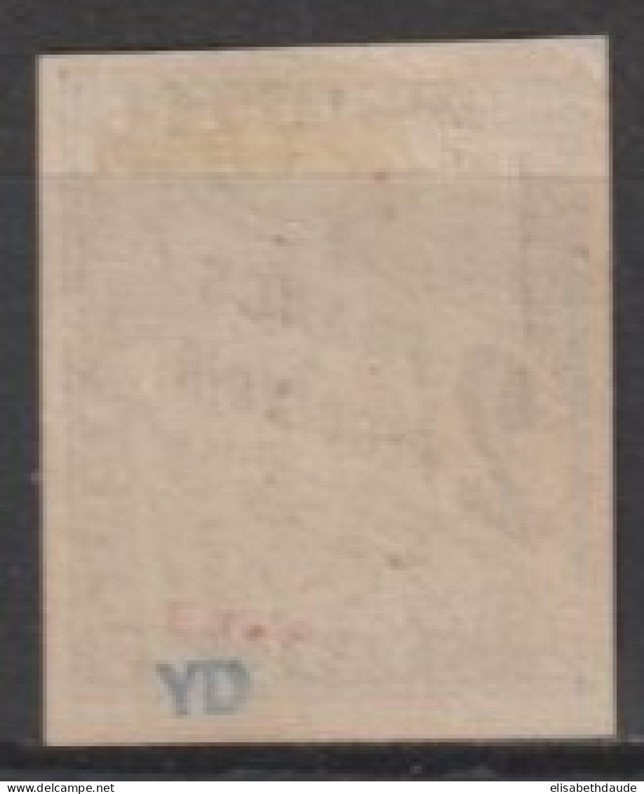 1884 - COLONIES GENERALES - TAXE DUVAL YVERT N°16 NEUF SANS GOMME - COTE = 55 EUR - Impuestos