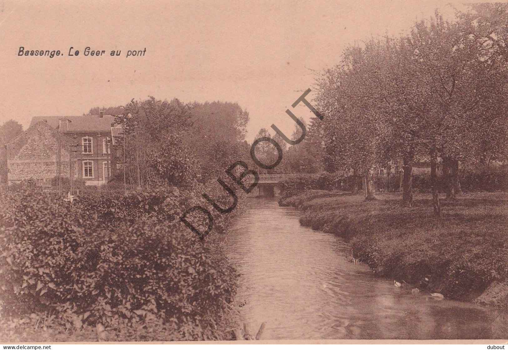 Postkaart/Carte Postale - Bassenge/Bitsingen - Le Geer Au Pont (C4014) - Bassenge