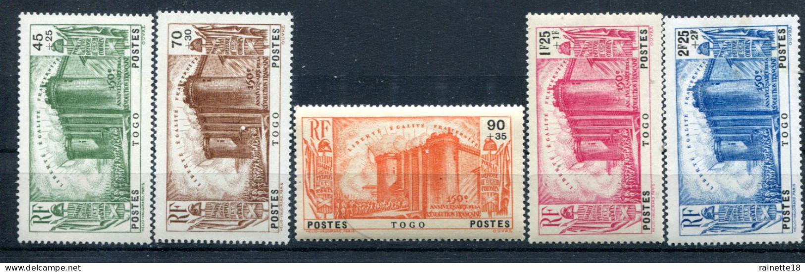 Togo         177/181 ** - Unused Stamps