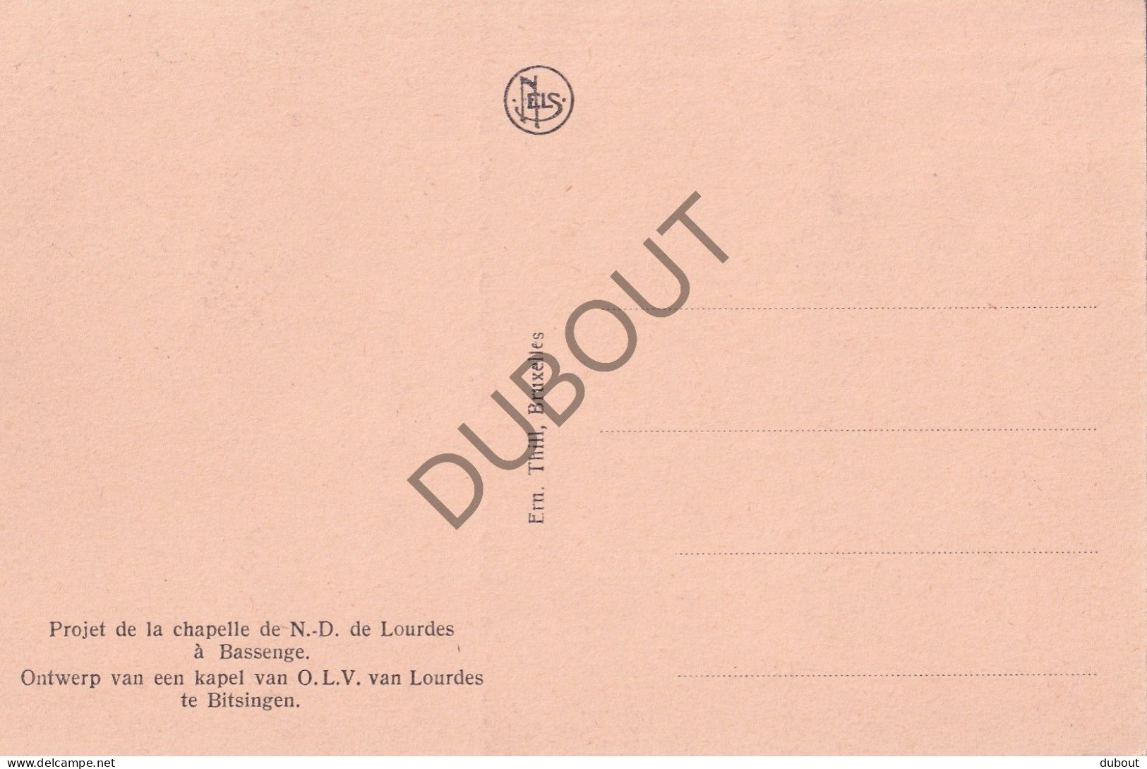 Postkaart/Carte Postale - Bassenge/Bitsingen - Grotte De N.D. De Lourdes (C4023) - Bassenge