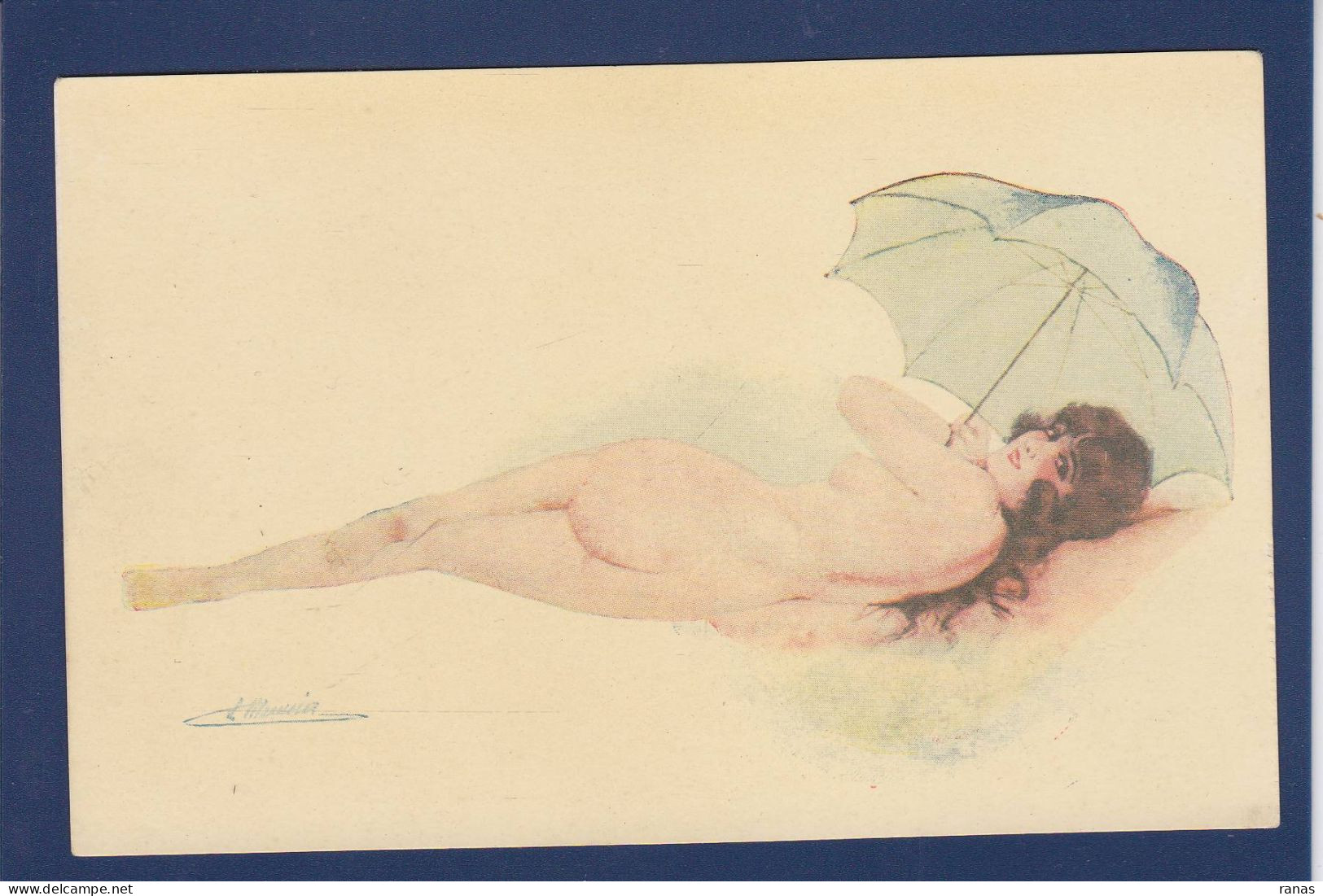 CPA Meunier Suzanne Erotisme Femme Woman Art Nouveau éros Risque Non Circulé - Meunier, S.