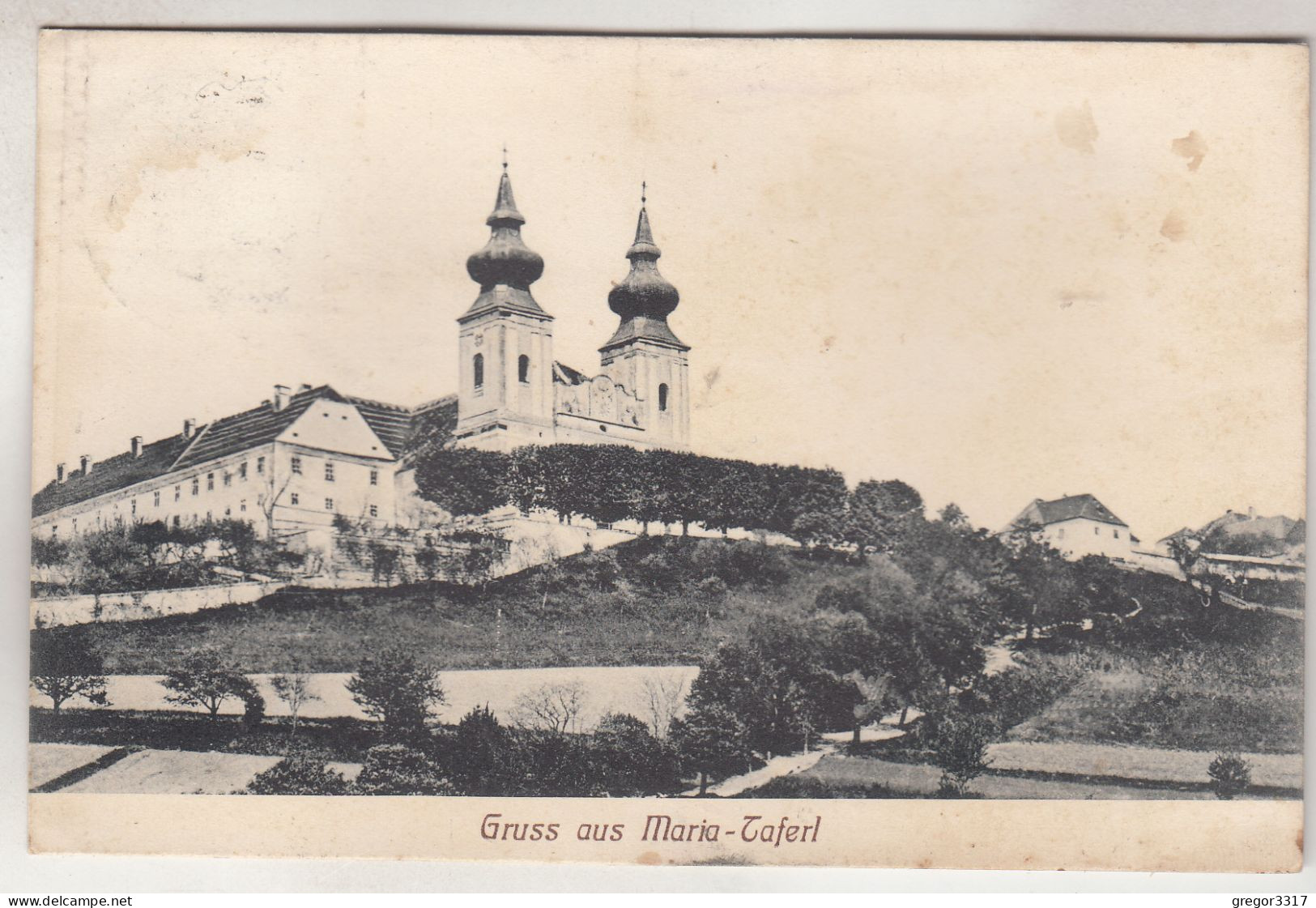 C6743) GRUSS Aus MARIA TAFERL - 1911 Gel. Marbach A. D. Donau - Maria Taferl