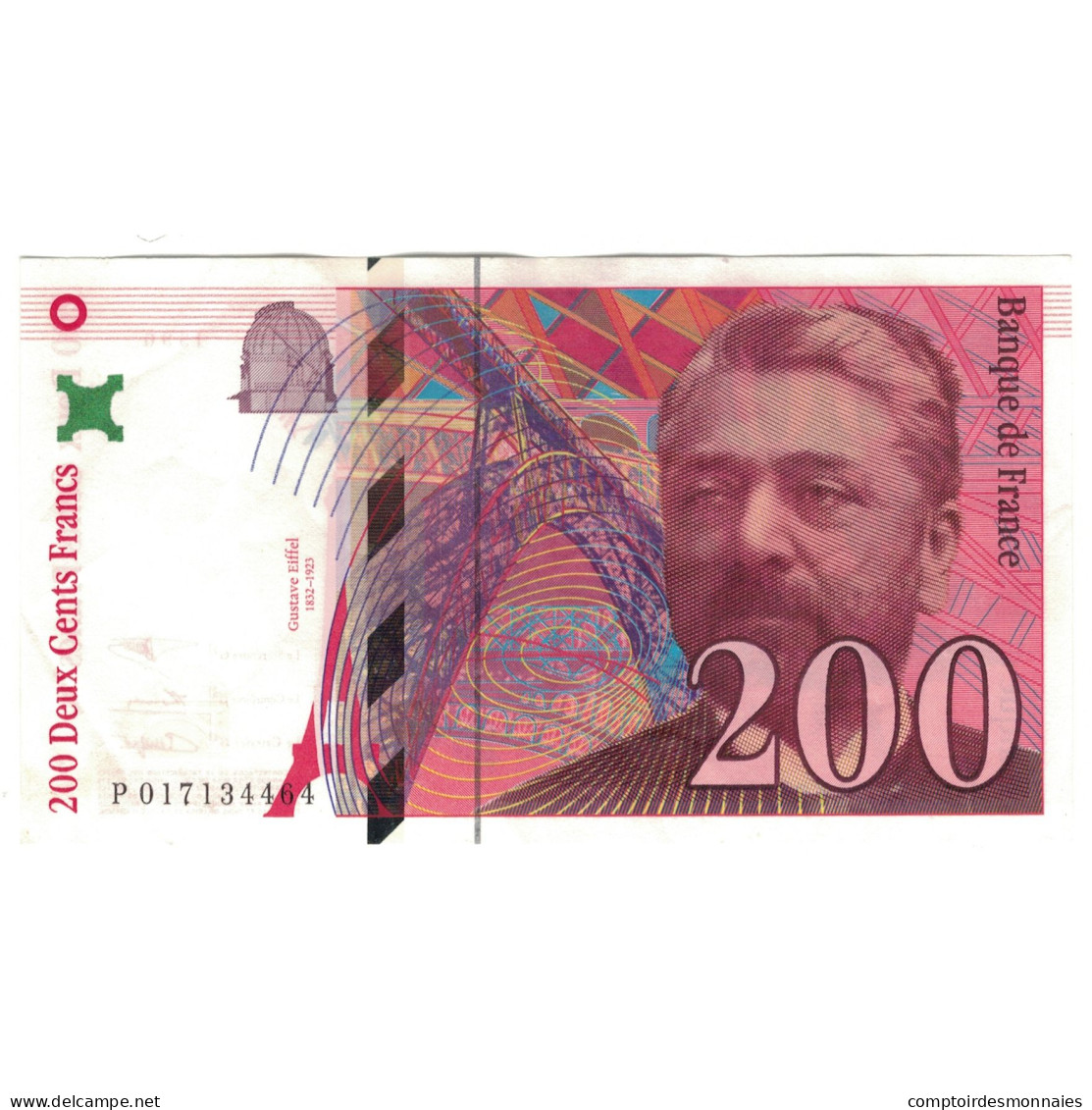 France, 200 Francs, Eiffel, 1996, P017134464, SUP, Fayette:75.02, KM:159a - 1955-1959 Aufdrucke Neue Francs