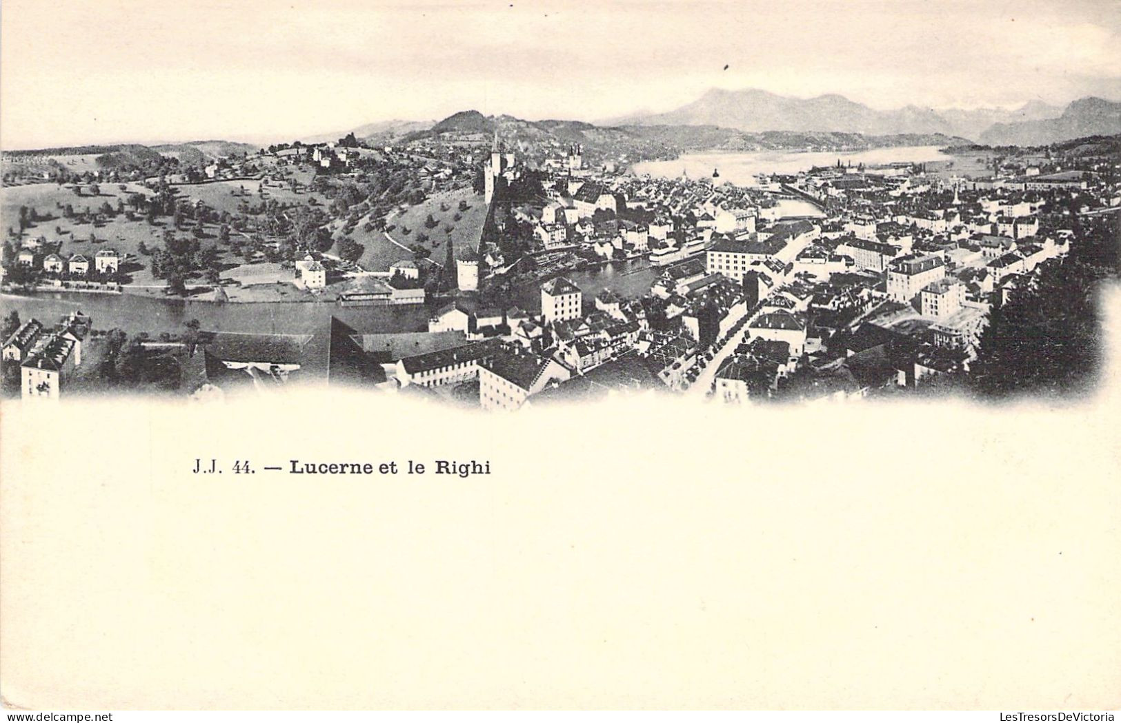 SUISSE - Lucerne Et Le Righi - Carte Postale Ancienne - Lucerne