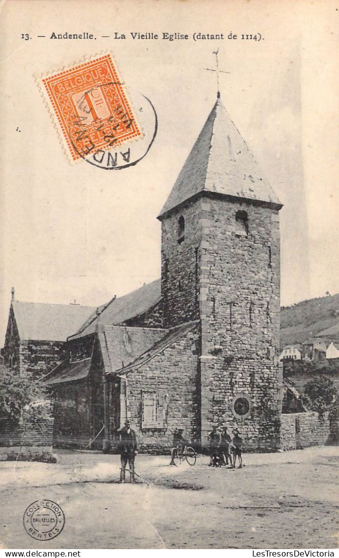 BELGIQUE - ANDENELLE - La Vieille Eglise ( Datant De 1114 ) - Carte Postale Ancienne - Andere & Zonder Classificatie