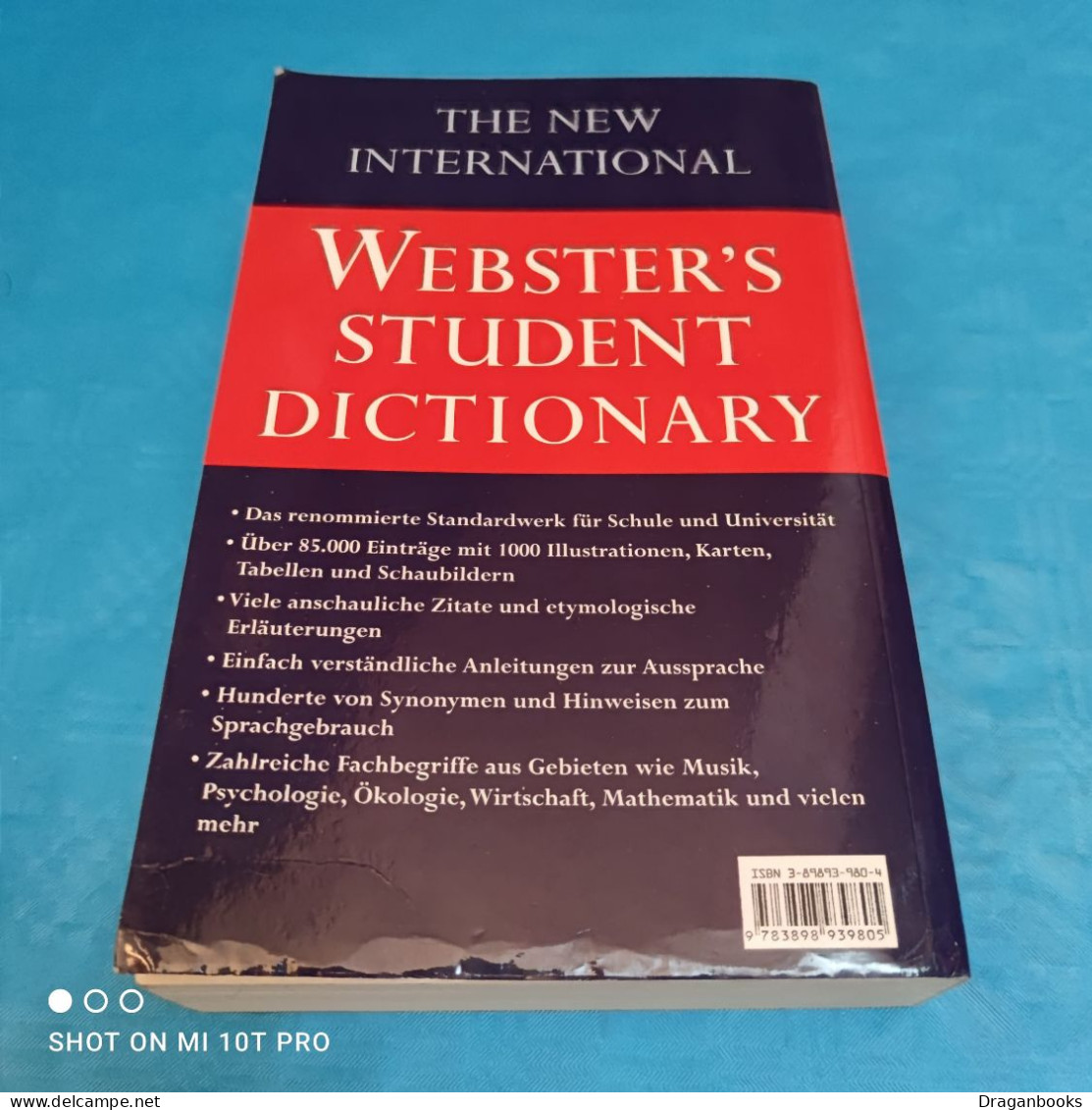 Webster's Student Dictionary - Dizionari