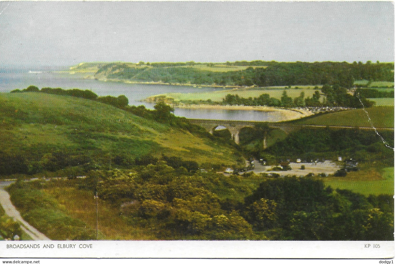 BROADSANDS AND ELBERRY COVE, DEVON, ENGLAND. UNUSED POSTCARD   Ps7 - Paignton