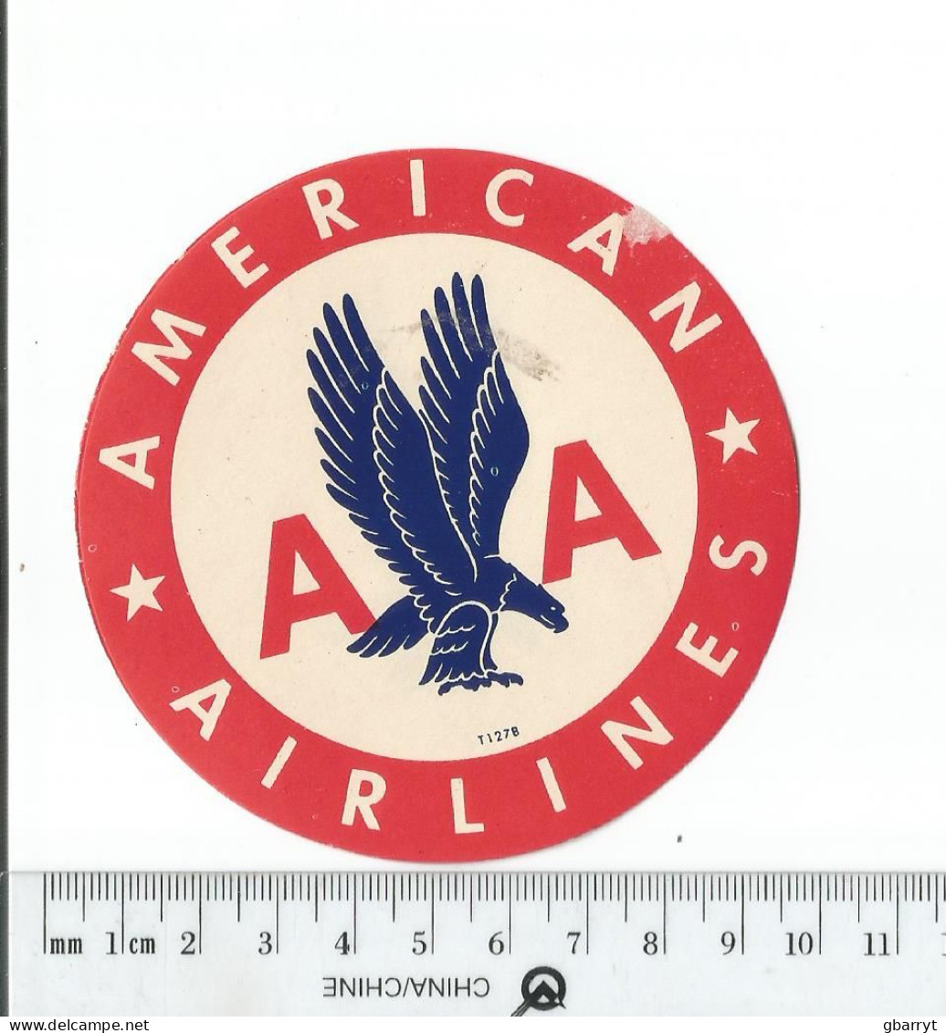 Baggage Labels & Tags American Airlines Luggage Label.....................(DR1) - Etichette Da Viaggio E Targhette