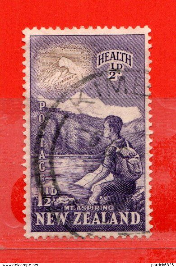 (Us8) NUOVA ZELANDA  °-1954 - ENFANCE.  Yvert. 341. Used. - Used Stamps