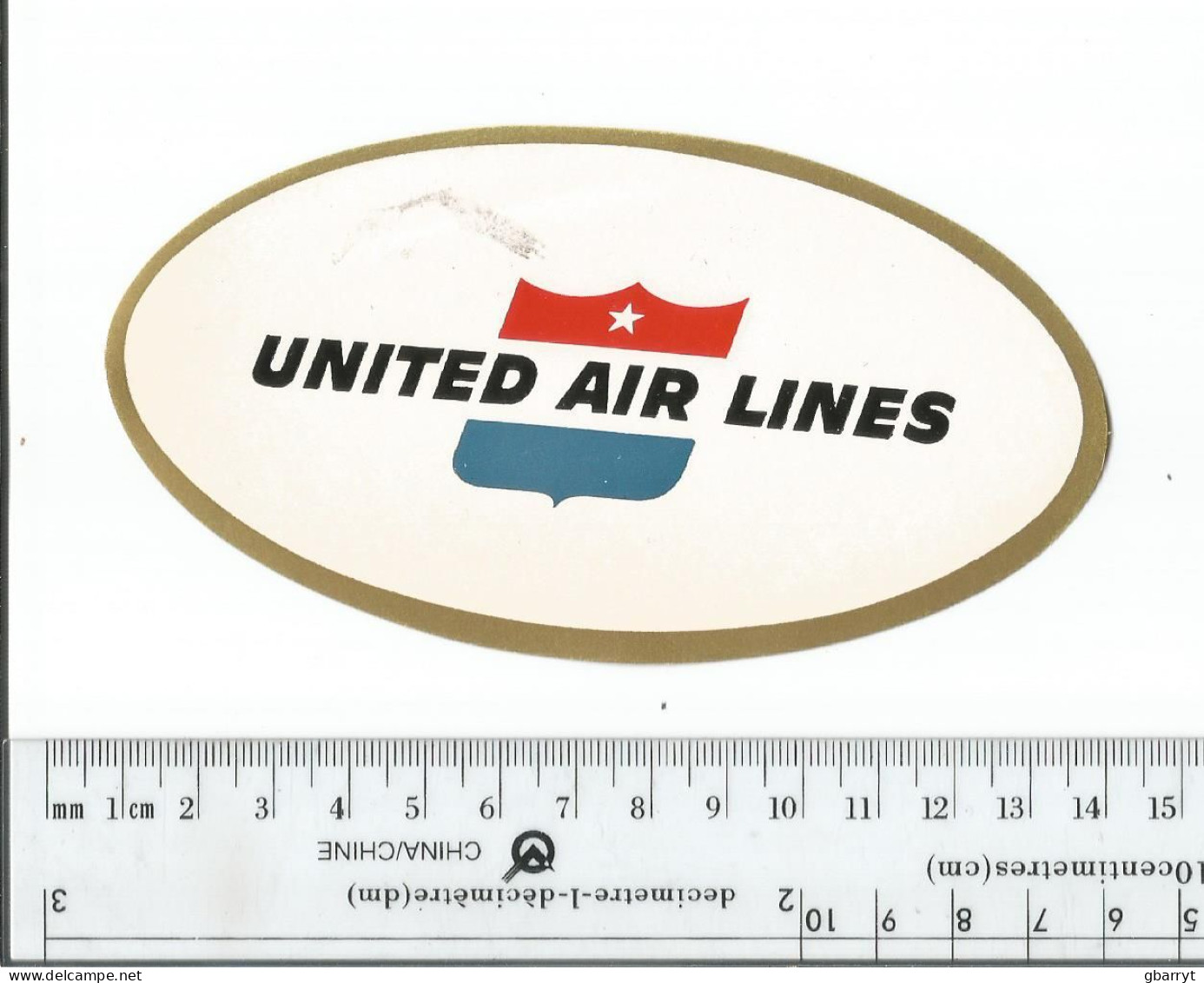 Baggage Labels & Tags United Airlines Luggage Label.....................(DR1) - Etiquetas De Equipaje