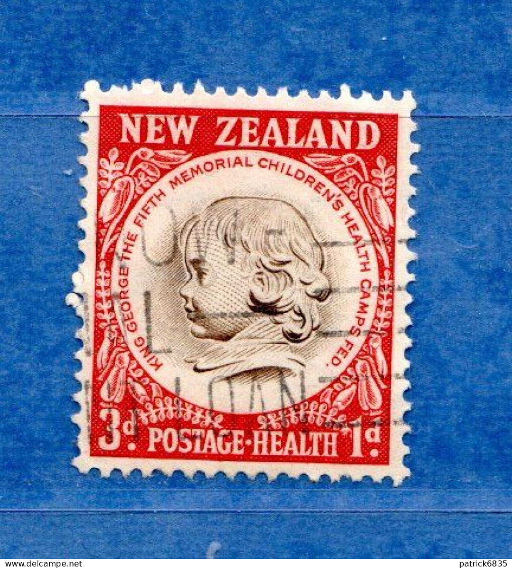 (Us8) NUOVA ZELANDA  °-1955 - ENFANCE  Yvert. 348. Used. - Used Stamps