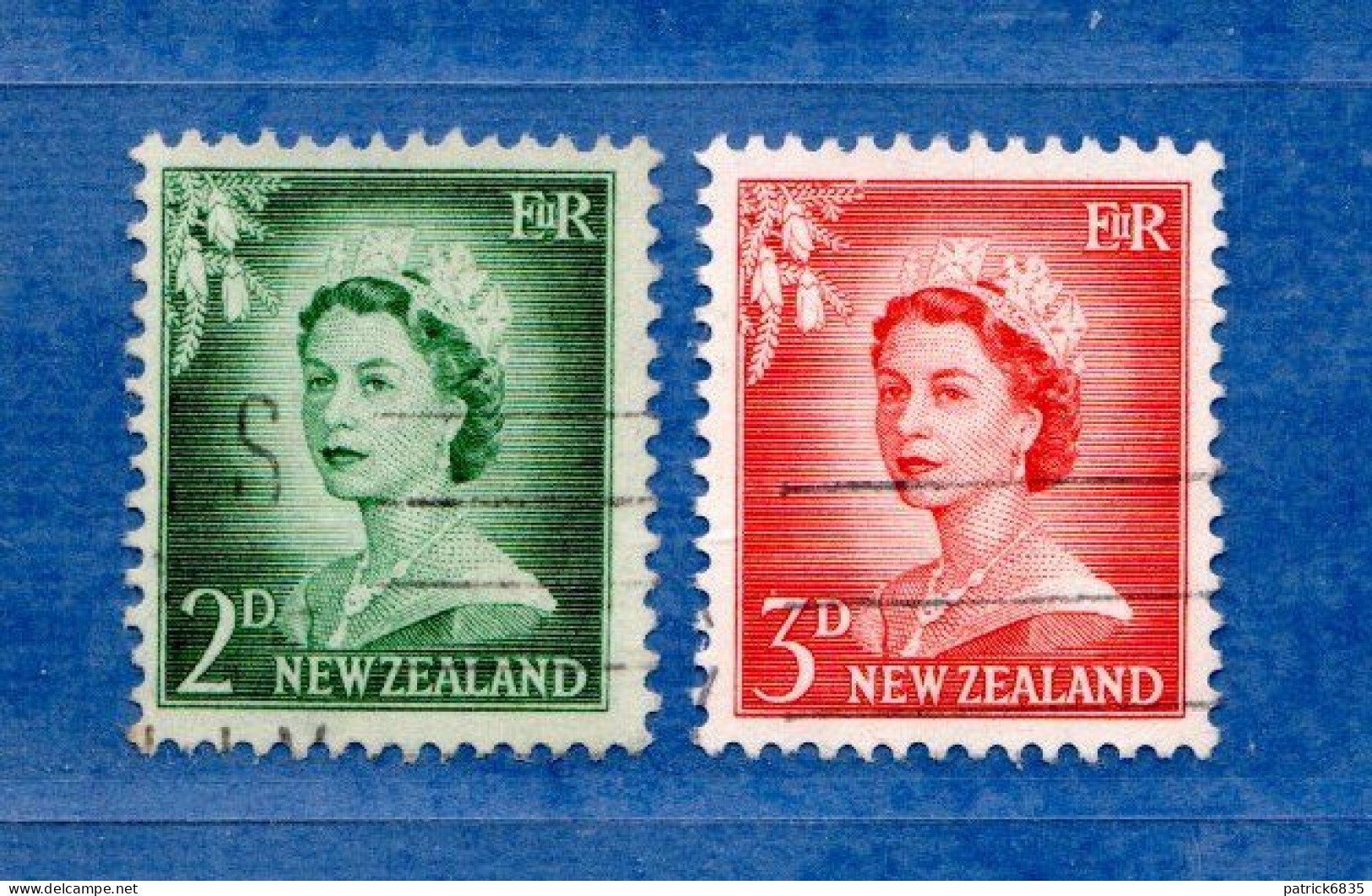 (Us8) NUOVA ZELANDA  °-1956 -  Yvert. 354-354A. Used. - Used Stamps