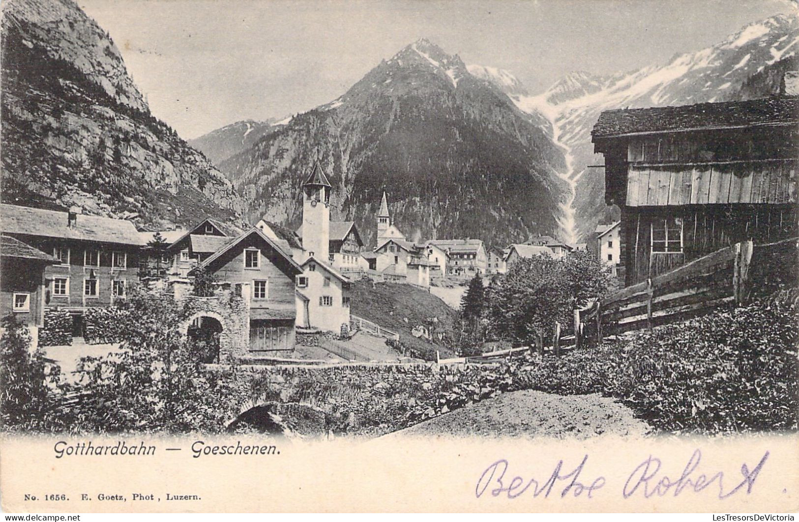 SUISSE - Gotthardbahn - Goeschenen - Carte Postale Ancienne - Göschenen